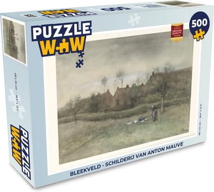 Puzzel Bleekveld - Schilderij van Anton Mauve - Legpuzzel - Puzzel 500 stukjes
