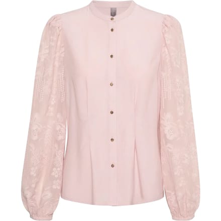Overhemd met lang mouwen Relaxed fit Pale Mauve rose