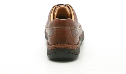 Clarks Nature Three Veterschoenen Laag - middel bruin - Maat 10