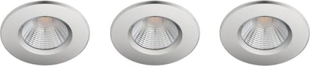 Philips Dive badkamerinbouwspot - 3-lichts - chroom