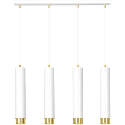 4-lichts hanglamp Kobe | Loft46
