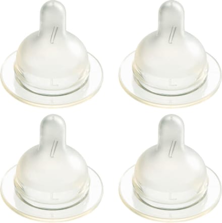 Difrax Flessenspeen Wide - Maat Large - 4 stuks