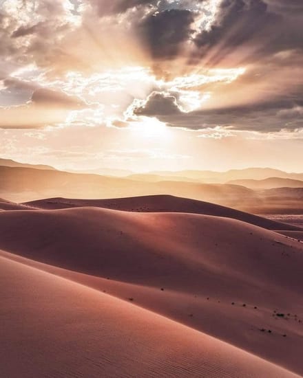 Fotobehang - God Rays 200x250cm - Vliesbehang