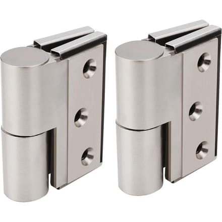 2-delige set deurklink vervangingshardware accessoires voor badkamerdeur scheidingswand