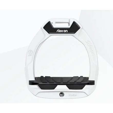 Veiligheidspinjubels voor kinderen met schuine grip wit/zwart Flex-On Safe-On