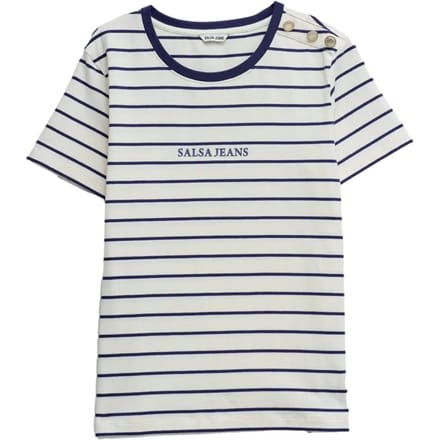 Gestreept dames-T-shirt Salsa Jeans