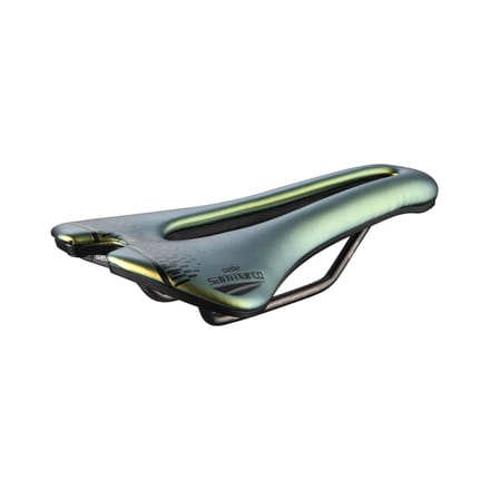 San Marco ASPIDE Short Open-Fit Racing Wide Iridescent Gold