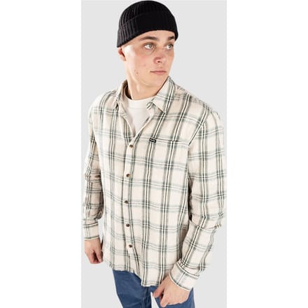 Brixton Charter Linen Shirt patroon