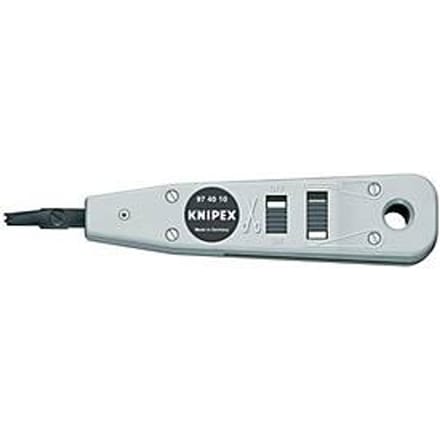 Knipex 97 40 10 Aanleggereedschap Geschikt voor: UTP-datakabel, STP-datakabel, LSA Plus 0.4 tot 0.8 mm