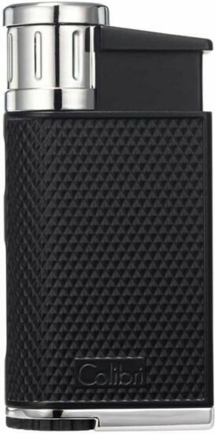 Aansteker Colibri EVO JetFlame zwart - chrome