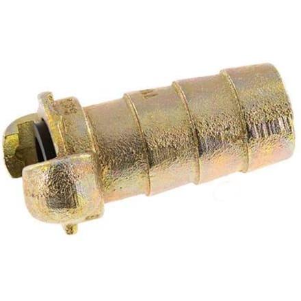 Gietijzer DN 20 DIN 3489 Compressor Klauwkoppeling met 32 mm Slangpilaar