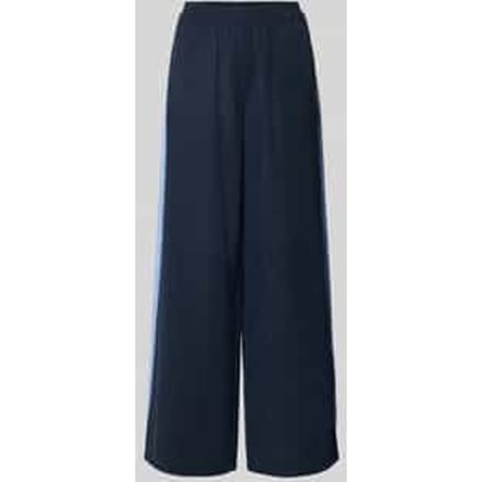 Vloeiende broek van viscose met contraststrepen - curated by Tinvcb