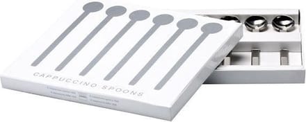 ASA Selection Cappuccinolepels 6 Stuks - RVS