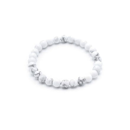 Edelsteen Manifestatie Armband - Witte Jaspis - Vrede