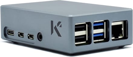 Aluminium Behuizing voor Raspberry Pi 4 Model B - Passieve Koeling zonder Ventilator