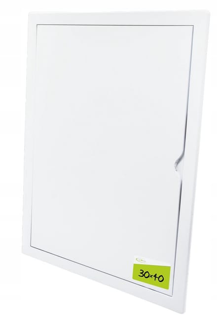 Wit Luik 30x40 cm ABS - Toegangsluik voor Ventilatie en Leidingen