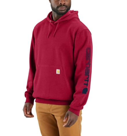 Carhartt Loose Fit Midweight Casual sweater heren Rood M