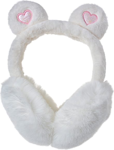 Juleeze Oorwarmers Kinderen one size Wit Polyester
