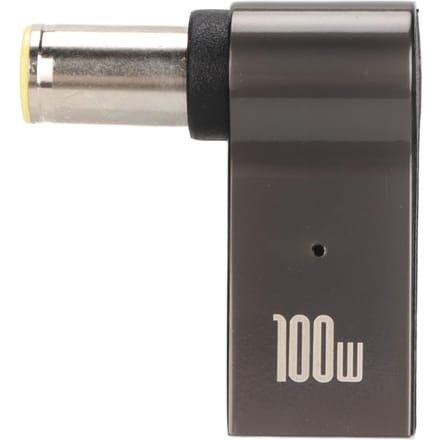 Type C Female Ingang naar DC Adapter Draagbare PD Adapter Type C Female naar 7.9x0.9mm Laptop Opladen black