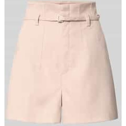Korte broek met stoffen riem, model 'manu'