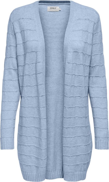 ONLY ONLKATIA LS STRUCT OPEN CARD CC KNT Dames Vest - Maat S