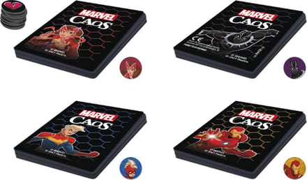 Hasbro Gaming Marvel Caos, Kaartspel, Rollenspel, 8 jaar, 10 min, Familiespel