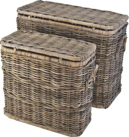 Opbergmand hoog Grey