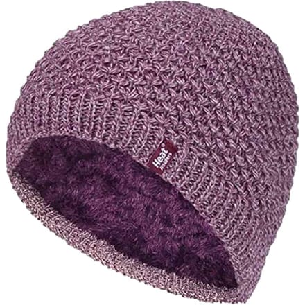 Heat Holders - Gebreide warme thermo muts voor dames - Roos