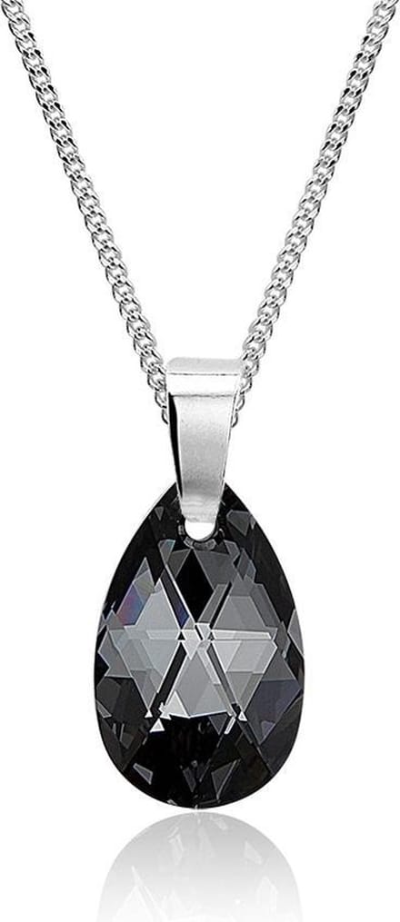 Montebello Ketting Prenanthes - 925 Zilver - Swarovski - 20mm - 45cm