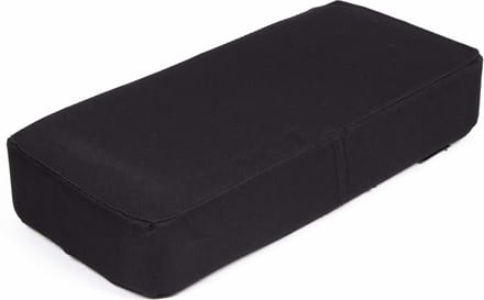 Lastpak Comfortabel bagagedragerkussen - zwart - 32 x 15 x 5 cm - duurzaam polyester