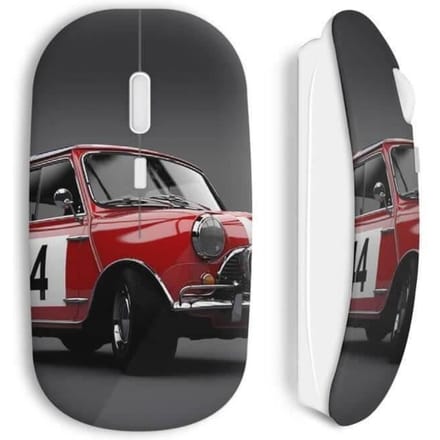 Mini Cooper draadloze muis rood