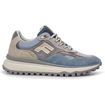 Floris Van Bommel Sfm-10238 De Gripper Sneakers - Textiel - Heren - Blauw - Maat 46