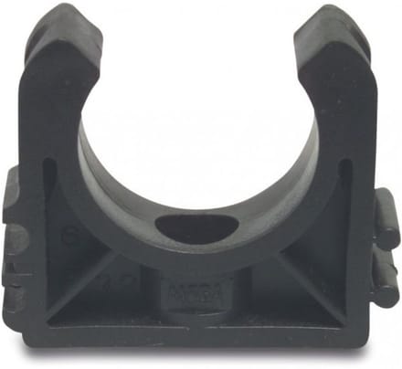 PVC Buis Klem 25mm - Rohrbefestigung, Kunststof