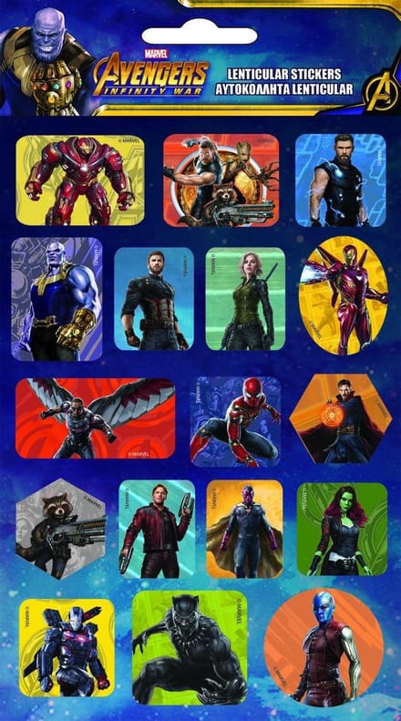 Marvel Stickers Junior 29,7 X 21 Cm Papier