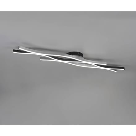 Trio Lighting Blaze LED plafondlamp, CCT, dimbaar, aluminium