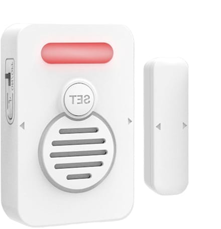 Deuralarm – compacte veiligheidssensor voor vriezer, effectief alarm, klein veiligheidsalarm voor thuis, winkel, school, winkel, winkel