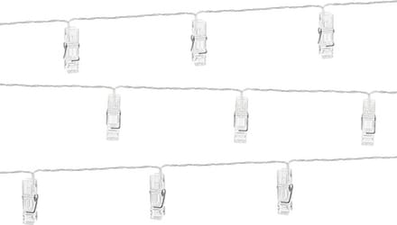 Partydeco - LED photo clips 1,4 meter