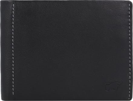 Braun Büffel Portemonnee Henry Wallet Black Zwart