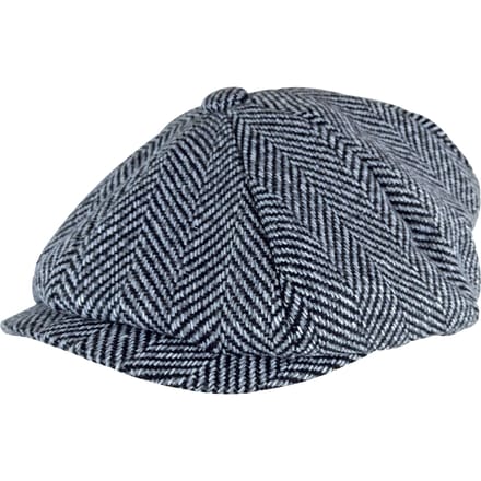Heren fleece gevoerde wollen Bakerboy Cap - GL606