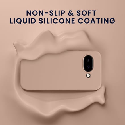 kwmobile hoes met 2x screenprotectors voor Google Pixel 9a – screenprotector van gehard glas – draadloos opladen – mat oudroze