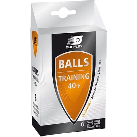 Tafeltennisbal sunflex (x6)