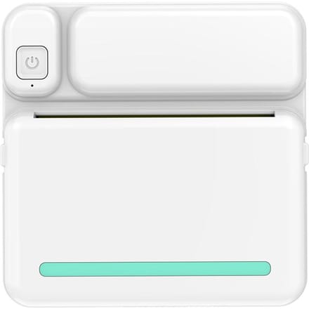 Draagbare miniprinter Studentenstudieprinter Etiketten Handige thermische printer Mobiele telefoon BT blauw