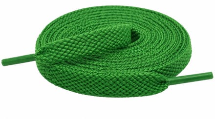 Veters Cirotti | Groen | 120cm | 8mm | Schoenaccessoires - Schoenveters