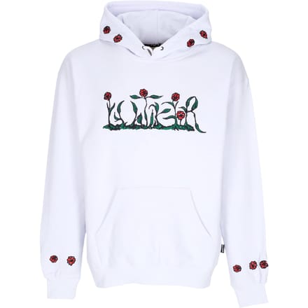 Lichtgewicht herensweatshirt met capuchon Field Hoodie wit