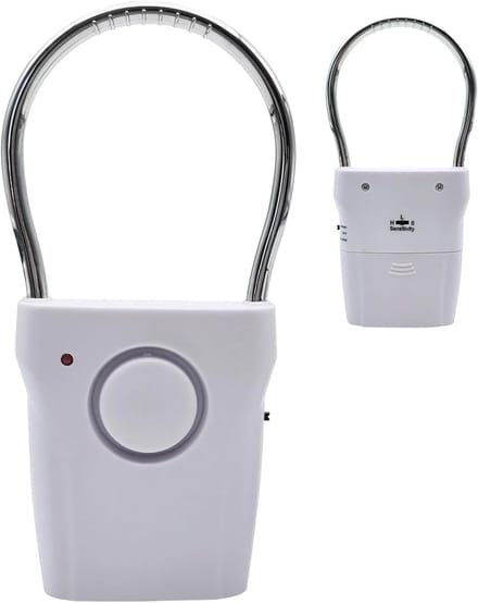 Deuralarm - Draadloze Sensor - Thuisbeveiliging - Luide Sirene - 15 x 7.2 x 2.7 cm - Wit