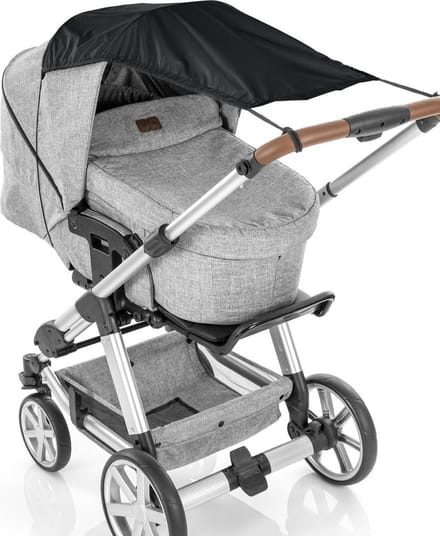 Reer - ShineSafe Luifel voor kinderwagen, zwart
