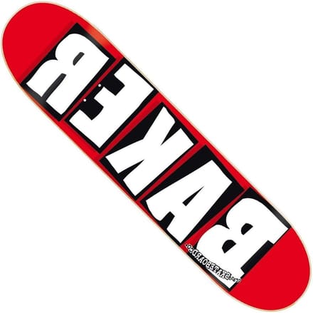 Skateboard Deck - Deck Plank - Street Skateboarding - Matige Concave - 8.25 inch - Rood Wit