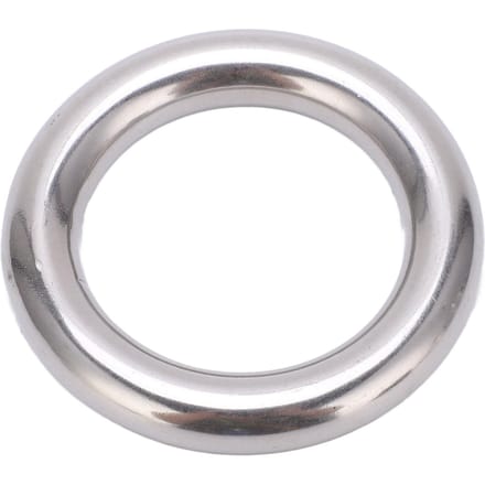 Joint torique soudé en acier inoxydable pour hamacs et sacs de plongée, 10 x 50 mm 10*40mm gray