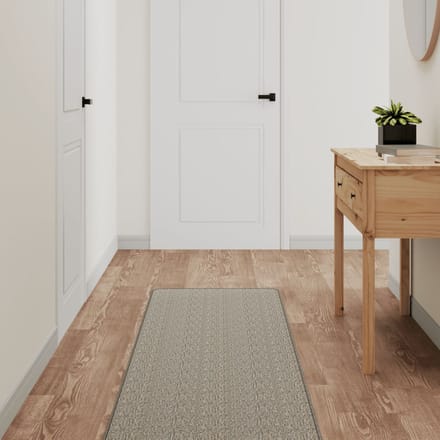 vidaXL - Tapijtloper - 50x200 - cm - sisal-look - platina
