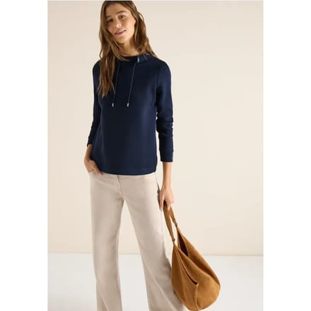 Shirt met banddetail